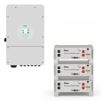 Deye SUN-10K-SG02LP1-EU-AM3 + 3шт Deye SE-G5.1 pro B К00079 фото