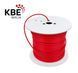 Кабель KBE Solar 4мм красный, 500м/бухта.