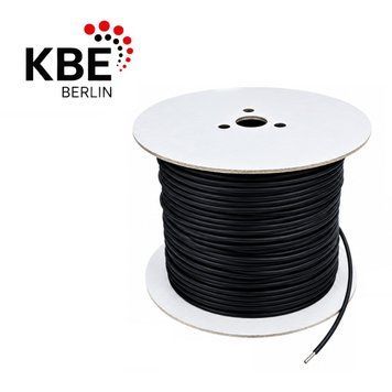 Кабель KBE Solar 4мм чорний, 500м/бухта м.
