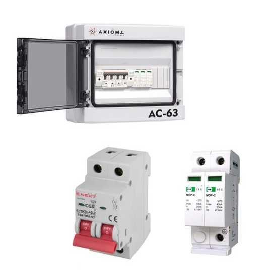 Комбінований Бокс Електрозахисту AXIOMA energy AC-63