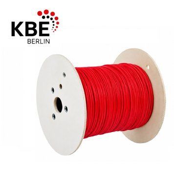 Кабель KBE Solar 6мм червоний, 500м/бухта м. 19,99877 фото