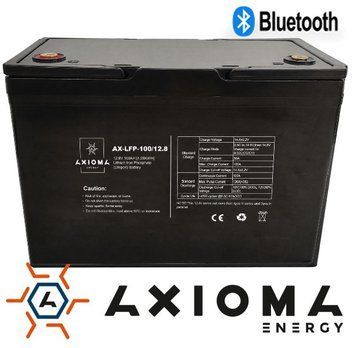 Акумулятор літієвий LiFePO4 12.8В 100A, AX-LFP-100/12.8, AXIOMA energy 87,048 фото