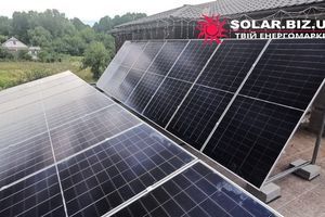 СЕС 10 кВт під ключ у Вишеньках &mdash; ще один реалізований проєкт SOLAR.BIZ.UA фото