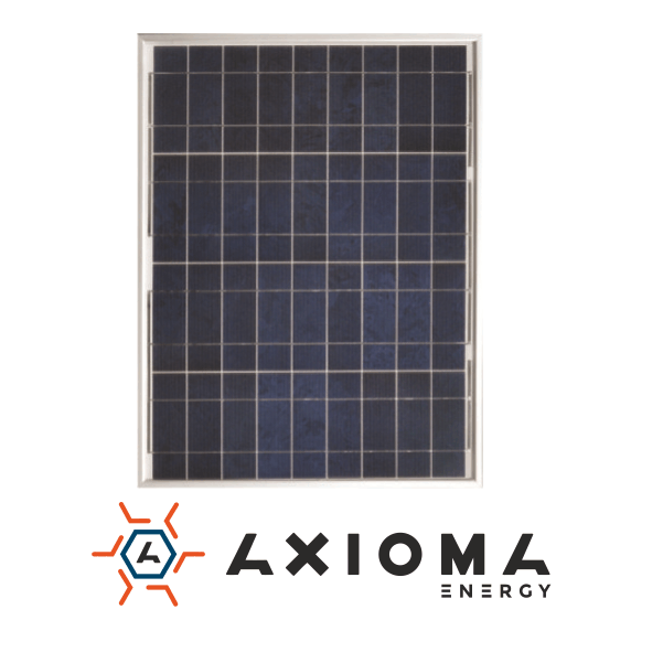 Солнечная батарея (панель) 40Вт, поликристалическая AX-40P, AXIOMA energy