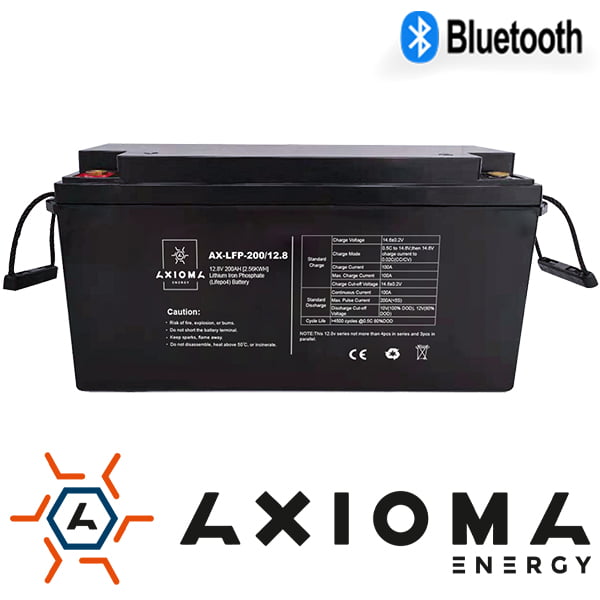 Аккумулятор литиевый LiFePo4 12.8В 200A, AX-LFP-200/12.8, AXIOMA energy