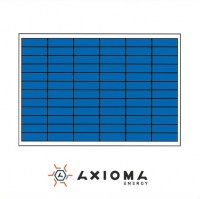 Солнечная батарея (панель) 110Вт, поликристалическая AX-110P, AXIOMA energy